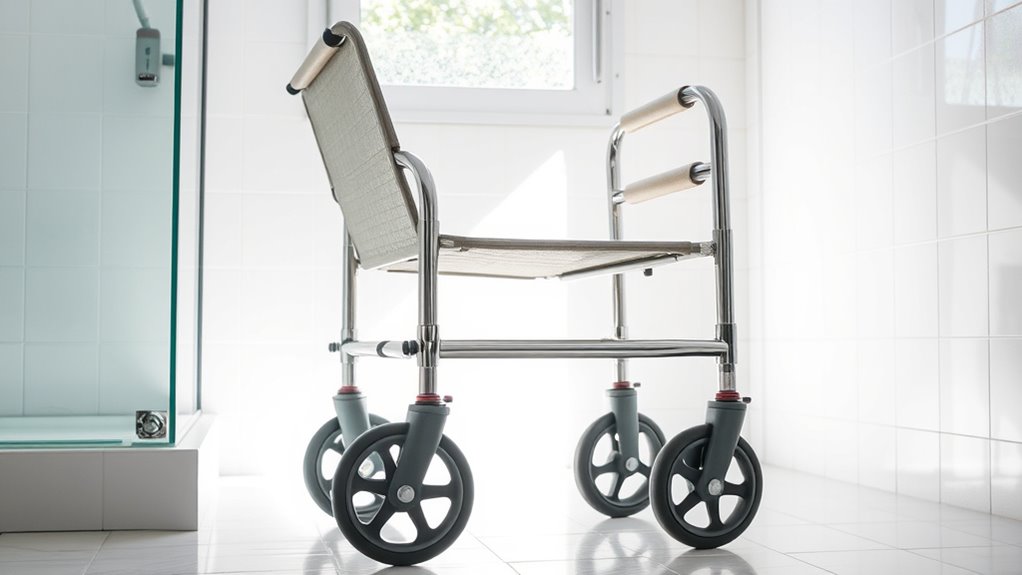 top elderly wheel shower chairs