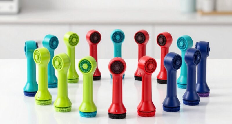 top electric spin scrubbers