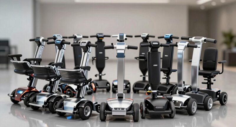 top foldable scooter lifts