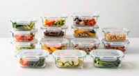 top glass meal containers