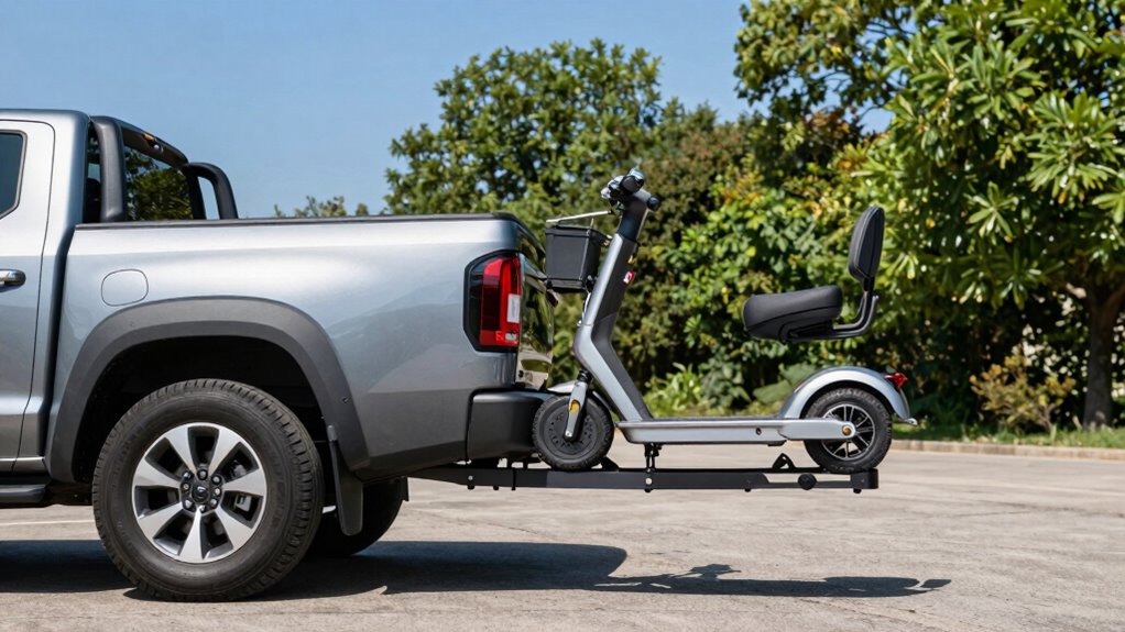top hitch mounted scooter lifts