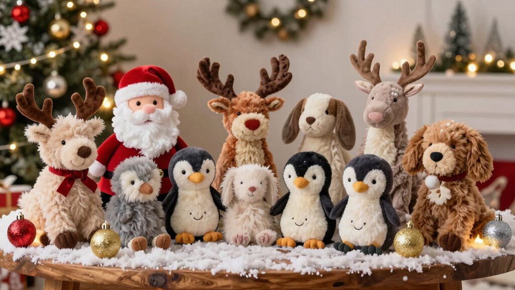 top jellycat christmas collection