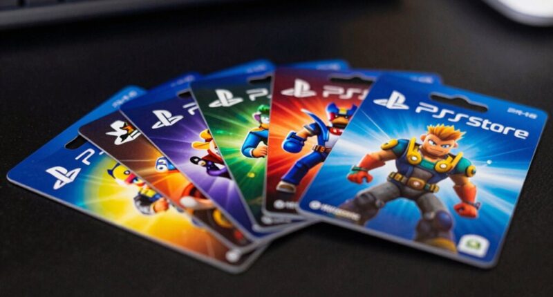 top playstation gift cards