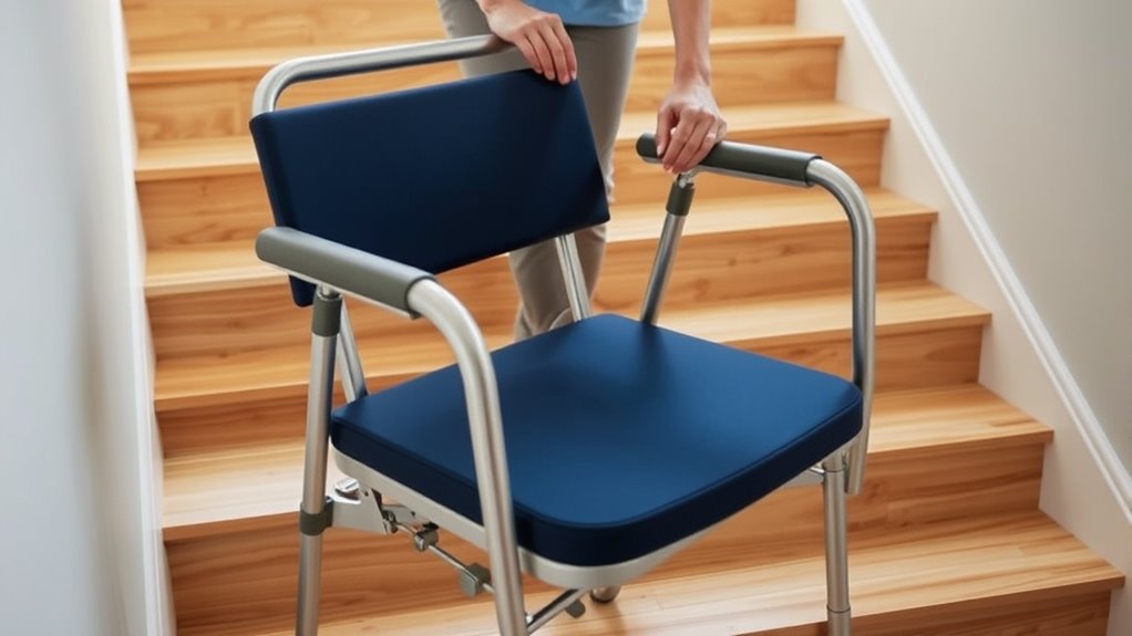 top portable elderly stair chairs