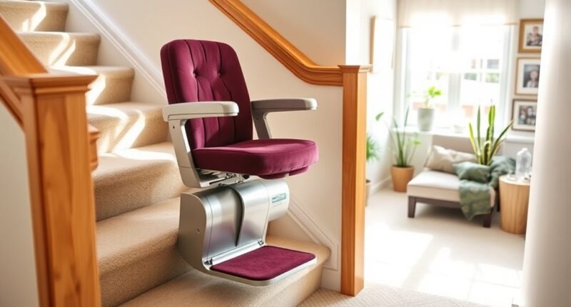 top stair chair lift options