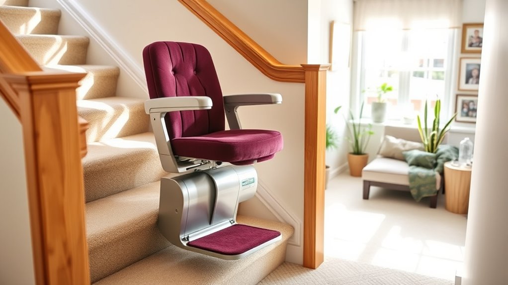 top stair chair lift options
