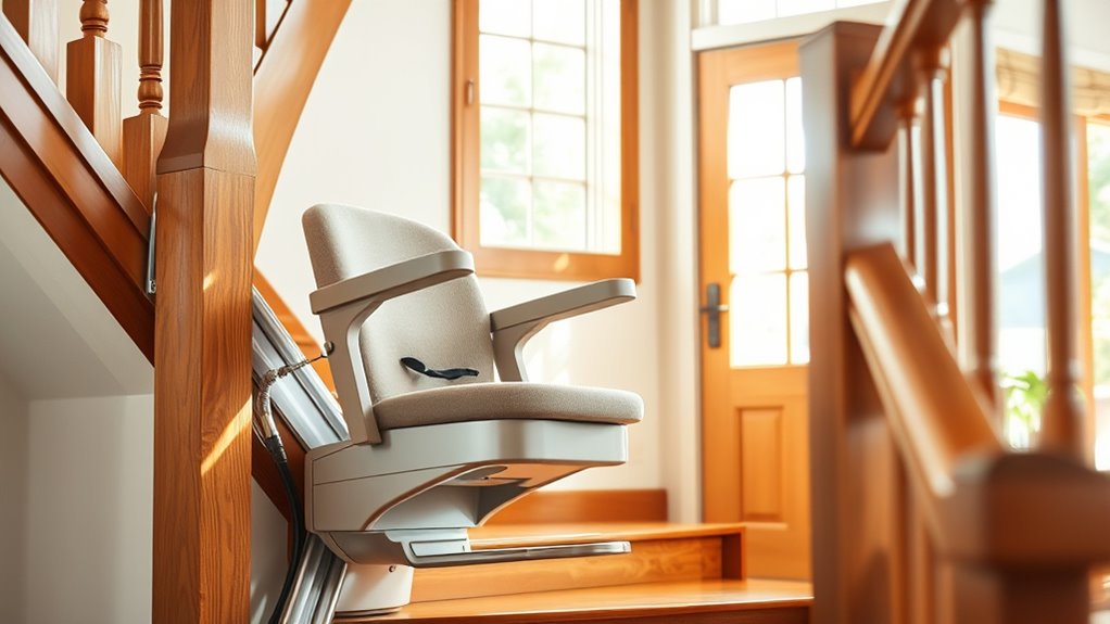 top stair chair lift options