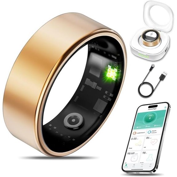 Smart Health Ring for Fitness Tracking and Monitoring