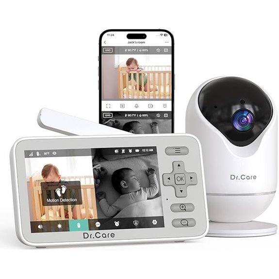 Dr.Care VistaView Lite WiFi Baby Monitor with Camera