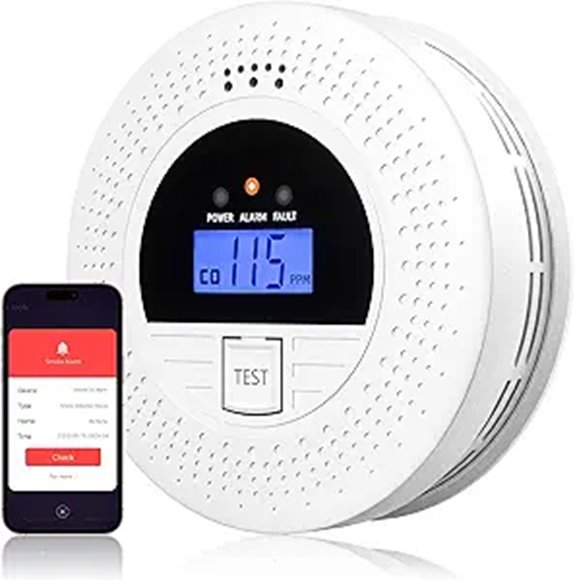 WiFi 2-in-1 Carbon Monoxide & Smoke Detector
