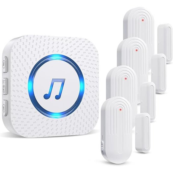 Sanjie Wireless Door Chime with 800ft Range
