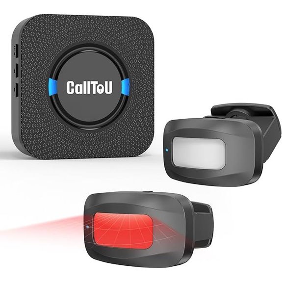 CallToU Wireless Motion Sensor Alarm with 2 Sensors