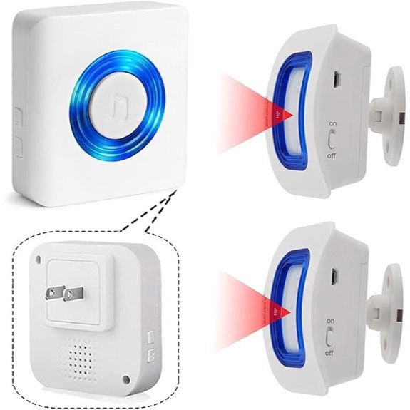 Evernary Wireless Motion Sensor Alarm Kit for Elderly