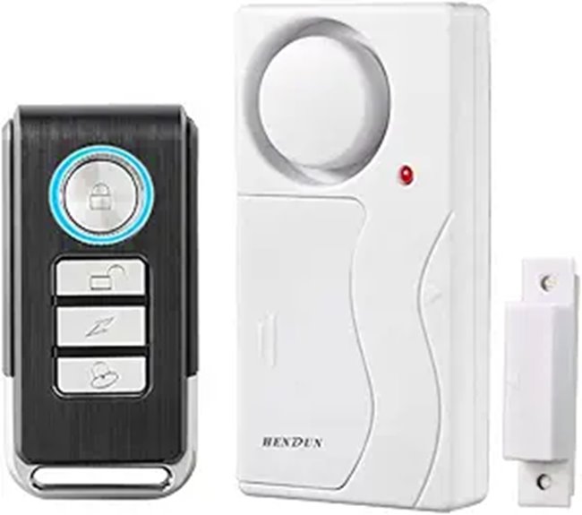 HENDUN Wireless Remote Door Alarm with Magnetic Sensor