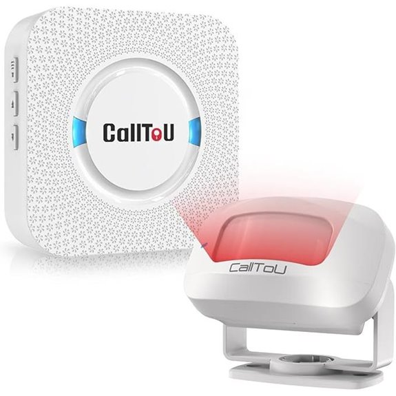 CallToU Wireless Motion Sensor Alarm with Receiver