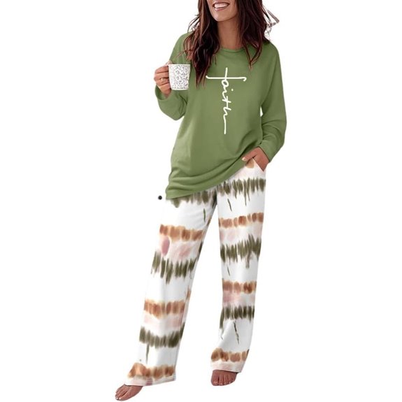 CHICME Women's Pajamas Set with Pockets