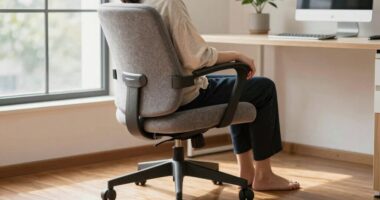 comfortable posture ergonomic support