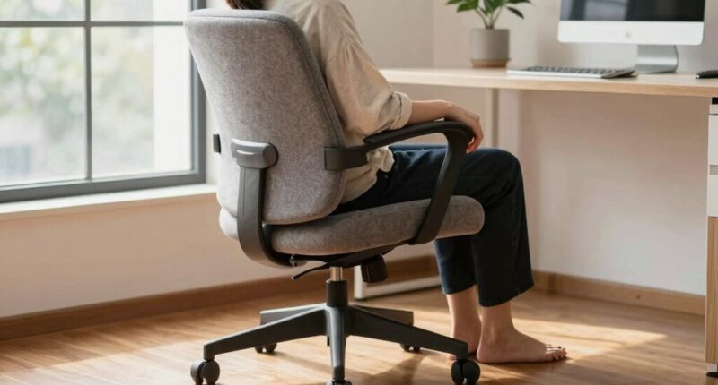 comfortable posture ergonomic support