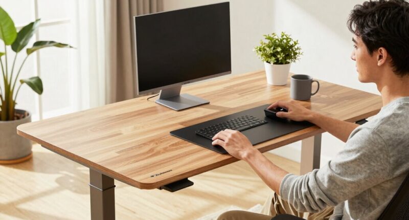 desk feature valued after a month