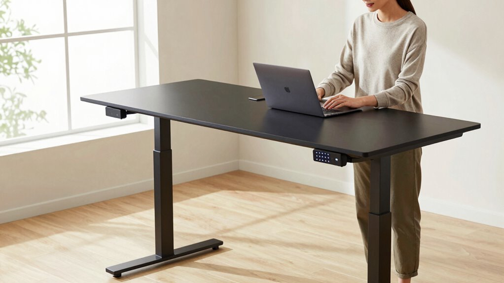 ergonomic desk height adjustment