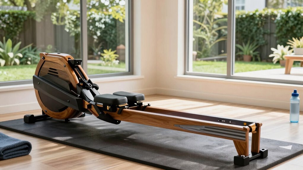ideal rowing space dimensions