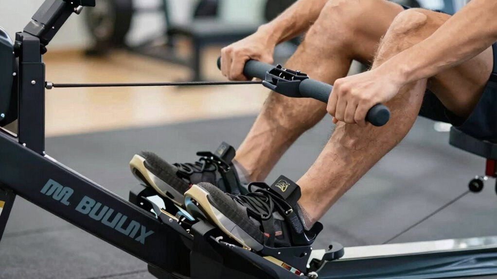 maintain proper rowing technique