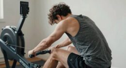 poor rowing technique at home