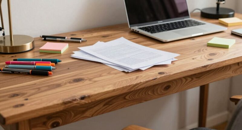 prioritize sturdy desk foundation