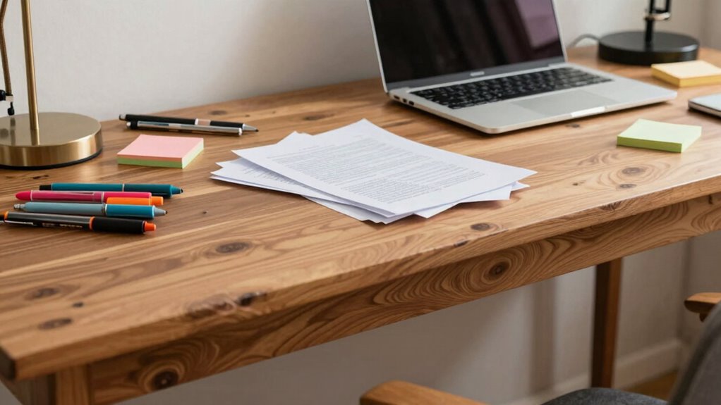 prioritize sturdy desk foundation