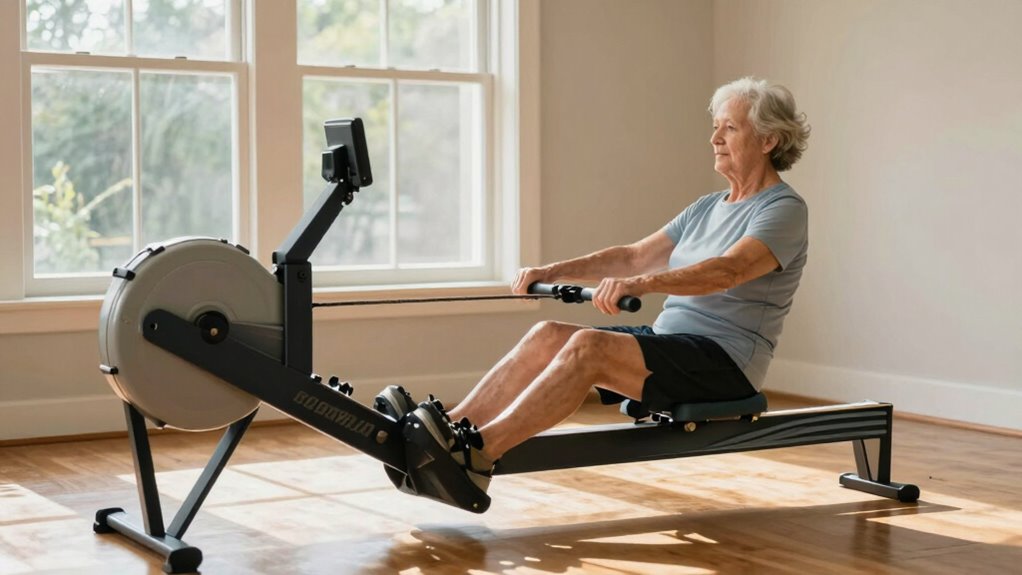 rowing promotes healthy aging