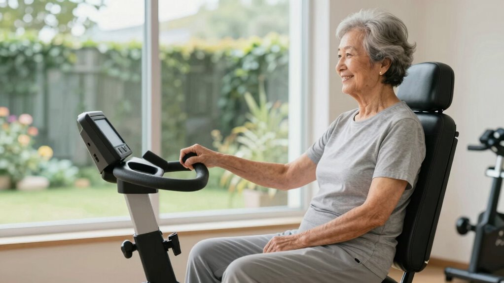 safe comfortable senior exercise