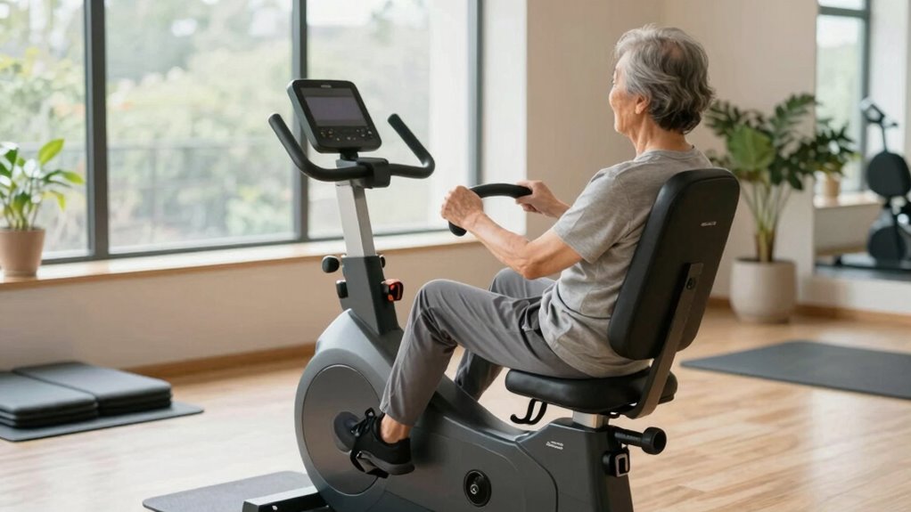 safe recumbent bike usage