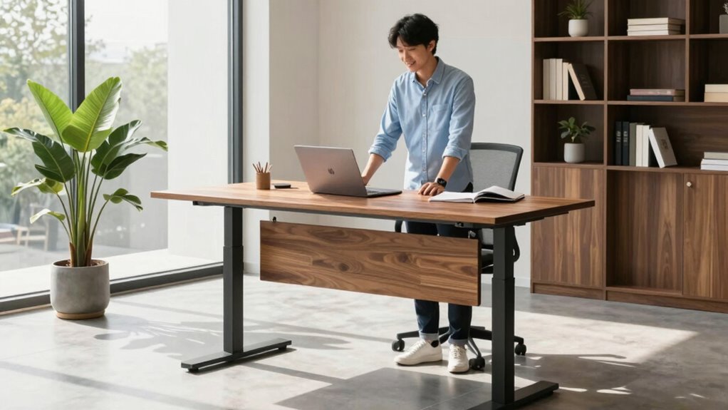 standing desk boosts energy