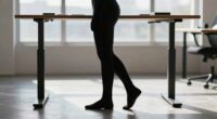 standing desk posture tip