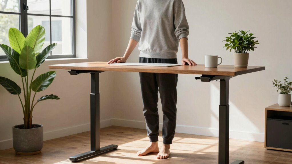 standing improves posture and circulation