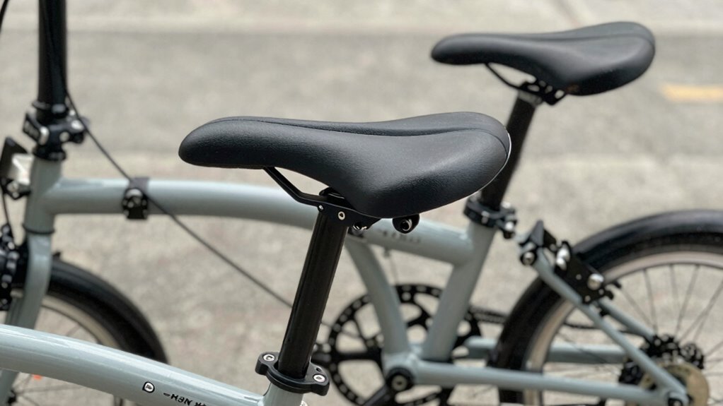 adjust bike seat height properly