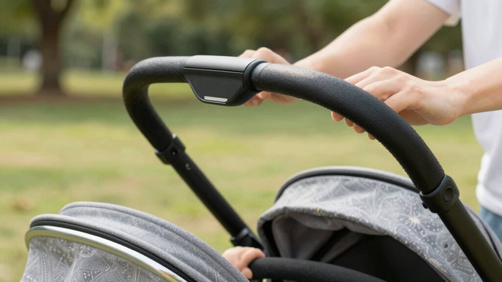 adjustable handles enhance comfort