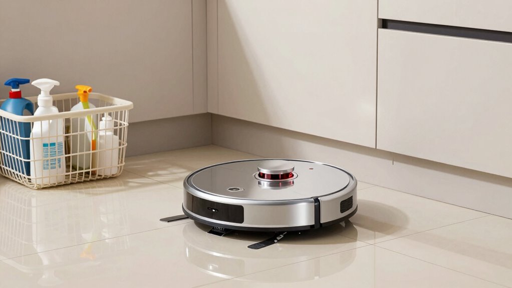 automatic recharging for continuous cleaning