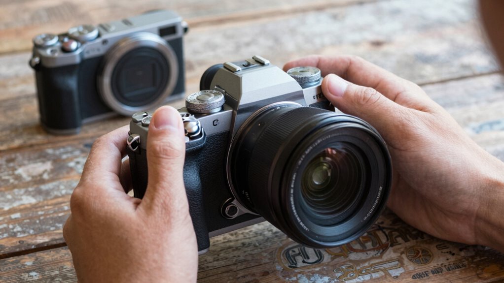 camera weight and comfort
