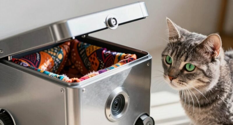 cat prefers open box