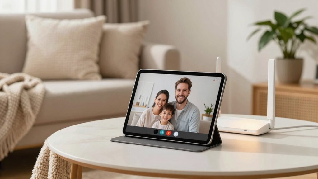 device placement for virtual visits