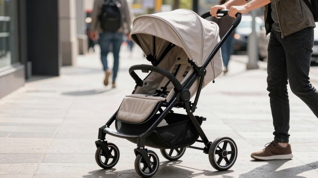 ease of stroller maneuverability