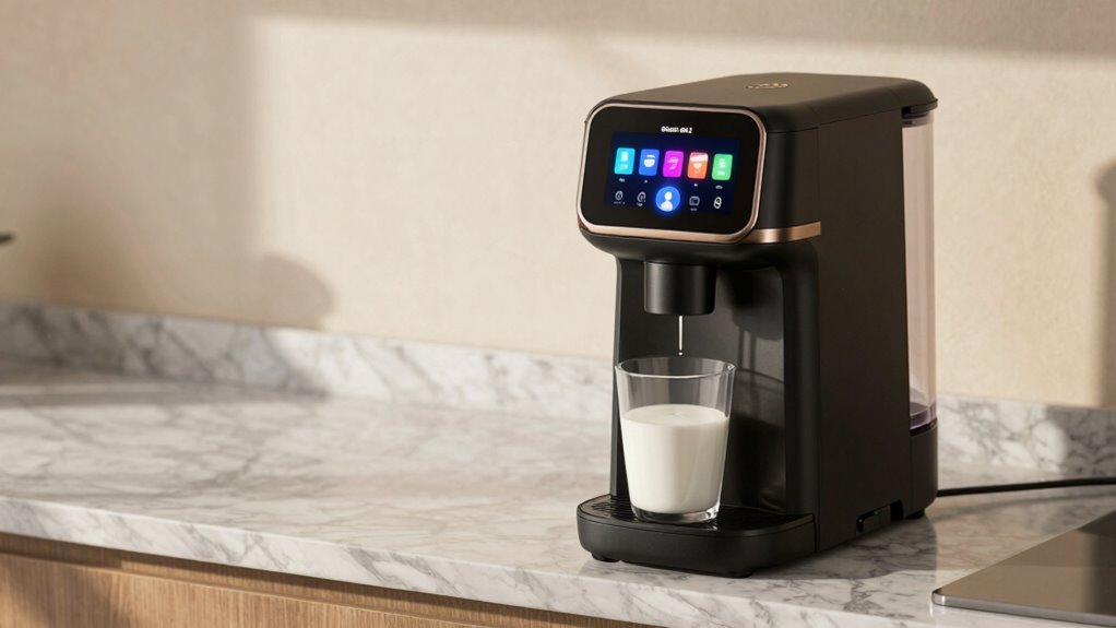 frother profiles touchscreen upgrades