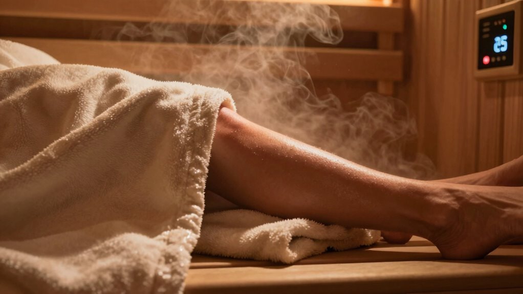 incorrect sauna temperature setting