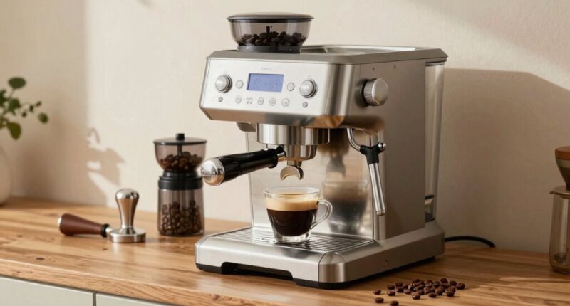 long lasting user friendly espresso machine
