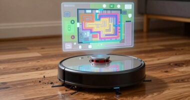 mapping enhances vacuum efficiency