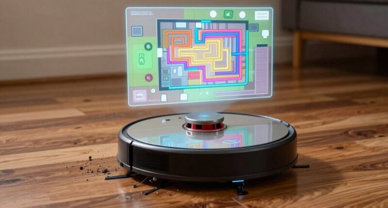 mapping enhances vacuum efficiency
