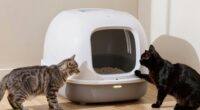 multi cat litter box features
