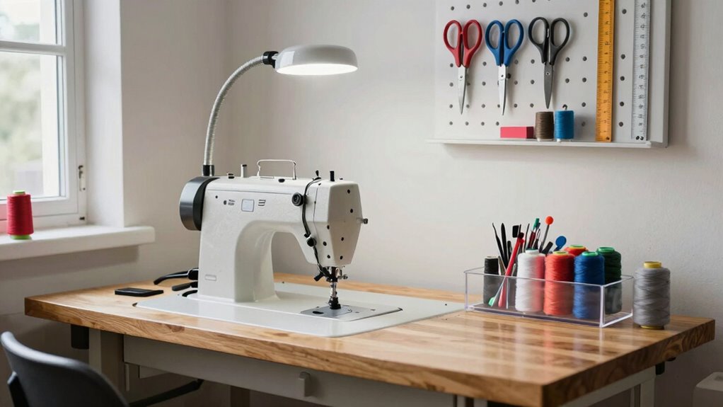 optimize lighting and accessibility