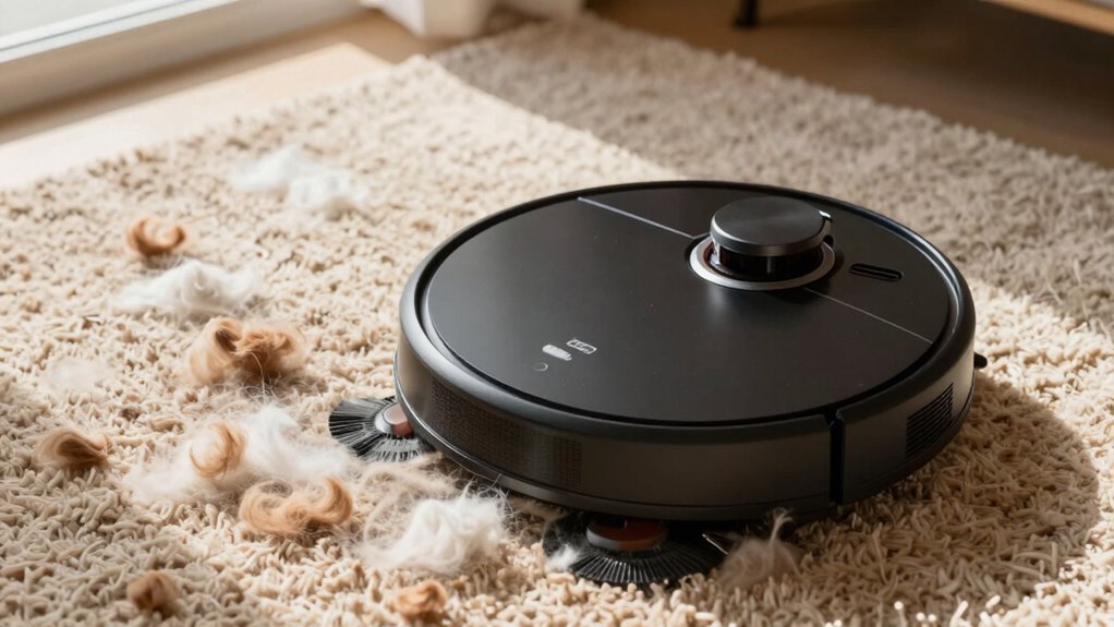 pet hair cleaning performance